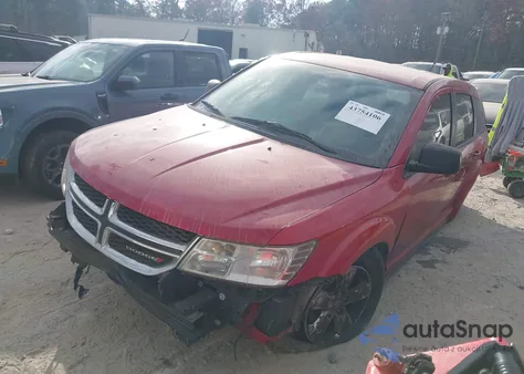 2013 Dodge Journey American Value Pkg z USA, uszkodzony, nr VIN 3C4PDCAB7DT587455